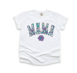 Floral Mama - Comfort Colors Adult Tee