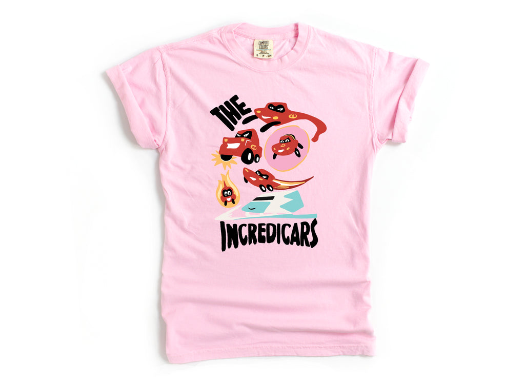 The IncrediCars - Comfort Colors Unisex Adult Tee