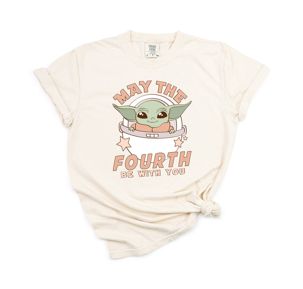 May the Fourth be with you - Comfort Colors Unisex Adult Tee | Neutral