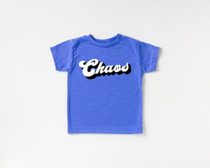Chaos - Kids Tee | Retro Block