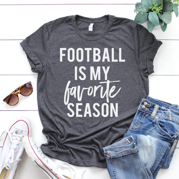 Football is my Favorite Season Unisex Adult Tee