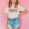 Making It Up As I Go - Bella + Canvas Heather Prism Peach Unisex Tee