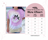 She's a Ten but so is her Anxiety - Desert Rose Tie Dye Adult Tee | Black ink