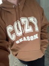 Cozy Season - Pecan Unisex Fleece Hoodie