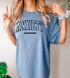 Anxiety University - Comfort Colors Adult Tee | Black ink