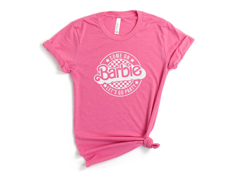 Pink Doll Party - Charity Pink Adult tee
