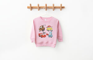 Sweetheart Springs Racers - Kids Fleece Sweatshirt