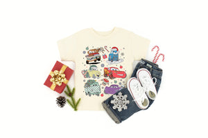 Radiator Springs Christmas - Kids Tee