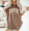 Coffee Weather - Comfort Colors Unisex Adult Tee | Cream ink