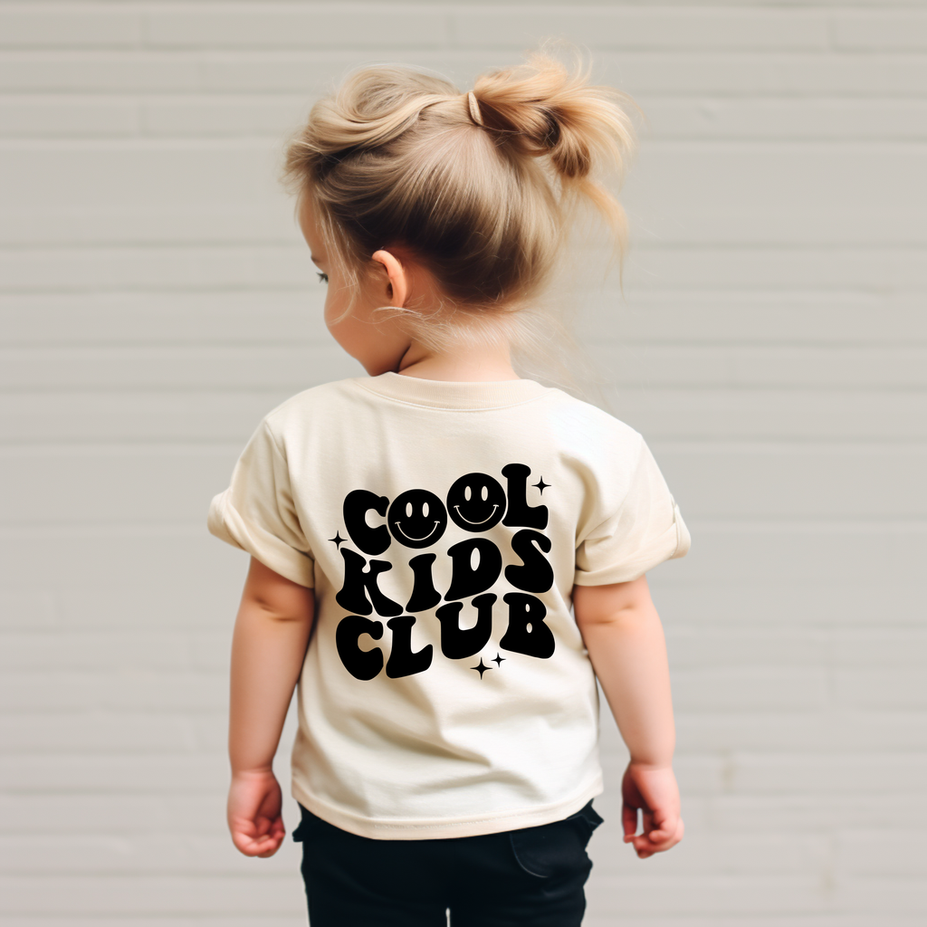 Cool Kids Club - Kids Tee | Back design