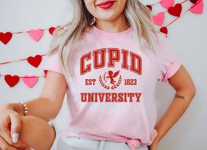 Cupid University - Comfort Colors Unisex Adult Tee