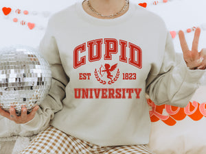 Cupid University - Unisex Adult Fleece Sweatshirt