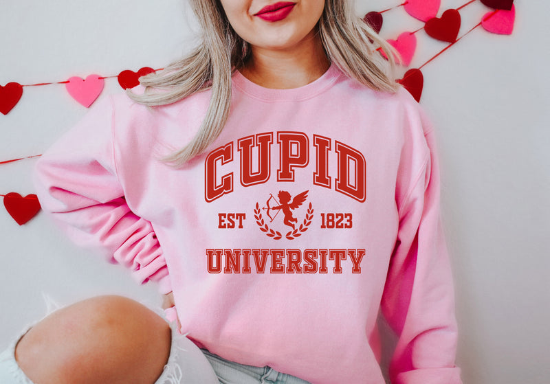 Cupid University - Unisex Adult Fleece Sweatshirt