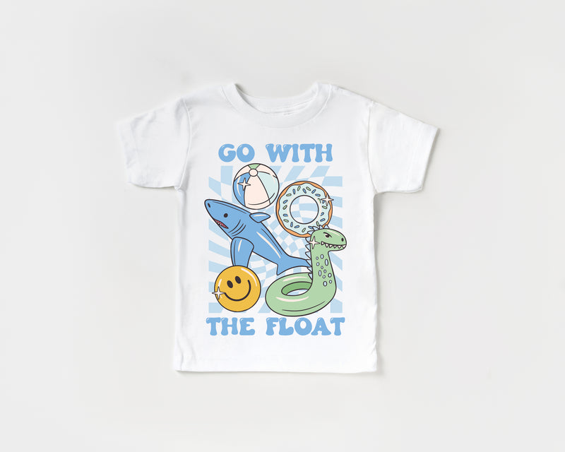 Go with the Float Blue - Kids Tee or Tank