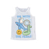 Go with the Float Blue - Kids Tee or Tank