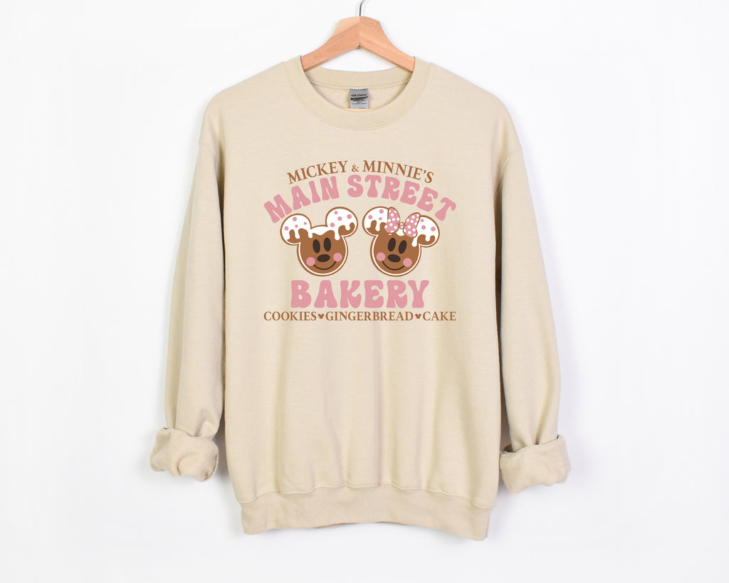 Main Street Bakery  - Unisex Adult Fleece Sweatshirt