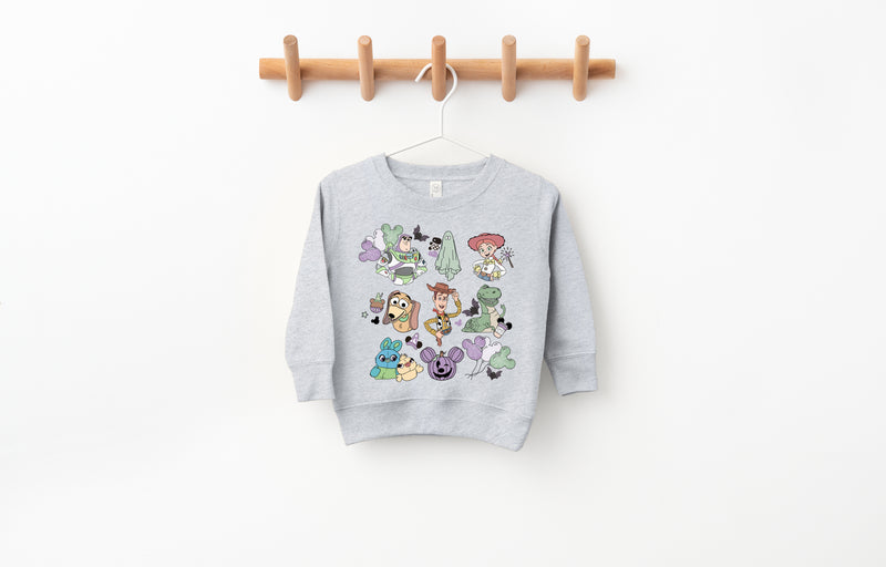 Spooky Toy Gang - Kids Fleece Pullover