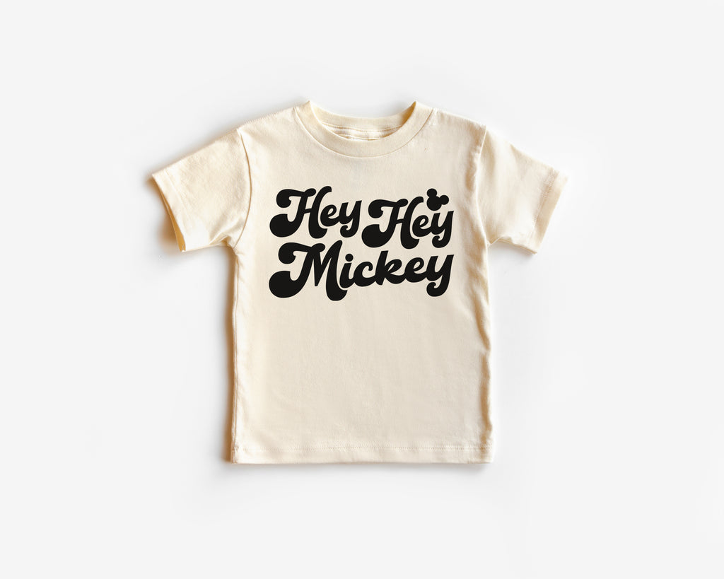 Hey Hey Mick - Kids Tee | Black design