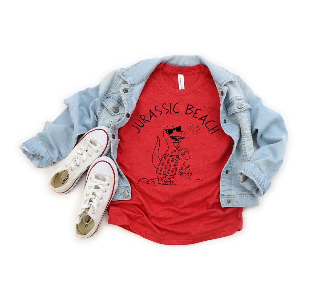 Jurassic Beach - Kids Tee