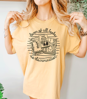Lover of all Books - Comfort Colors Unisex Tee