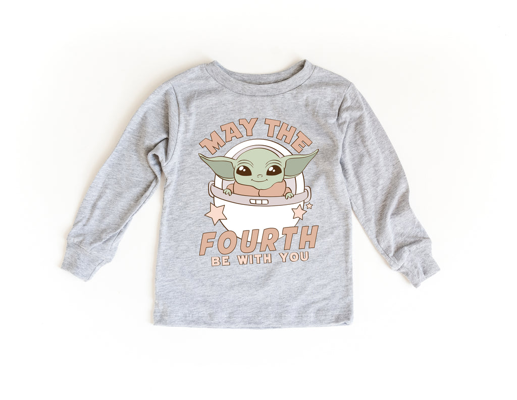 May the Fourth be with you - Kids Long Sleeve | Neutral