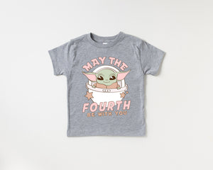 May the Fourth be with you - Kids Tee | Pink