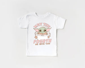 May the Fourth be with you - Kids Tee | Pink