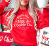 North Pole Milk & Cookie Co. - Adult Unisex Fleece Sweatshirt