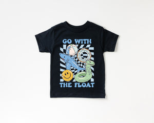 Go with the Float - Kids Tee | Blue