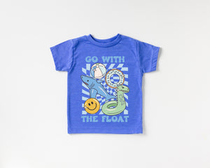 Go with the Float - Kids Tee | Blue