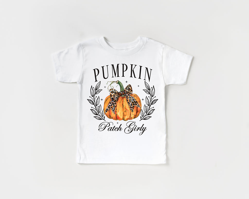 Pumpkin Patch Girly - Kids Tee