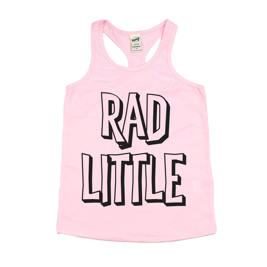 Rad Little - Pink Racerback kids tank / Size 24 Mo