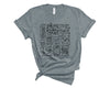 Reading is Self-Care - Bella + Canvas Unisex Adult Tee | Black ink