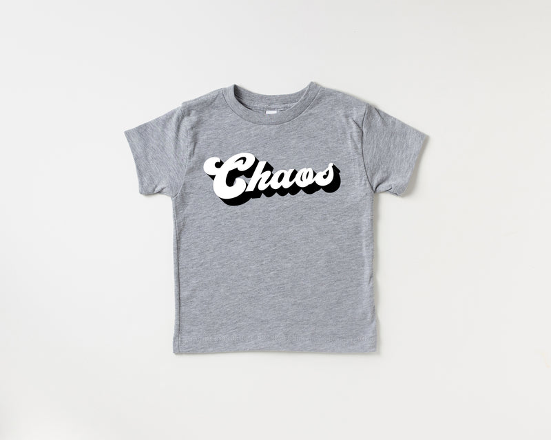Chaos - Kids Tee | Retro Block