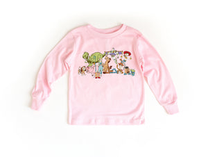 Round Up Toy Gang - Kids Long Sleeve