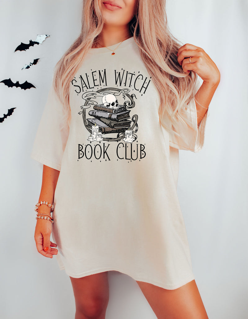 Salem Witch Book Club - Comfort Colors Unisex Adult Tee