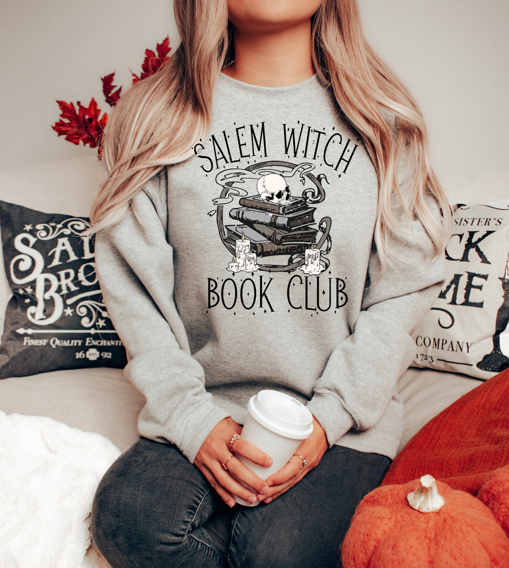 Salem Witch Book Club - Unisex Adult Fleece Pullover