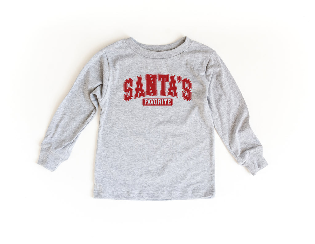 Santa's Favorite - Kids Long Sleeve