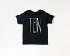 Skinny Ten Birthday Shirt - Kids Tee