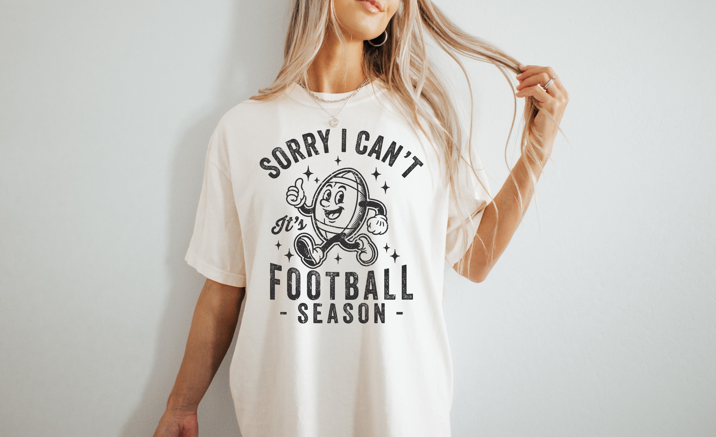 トップス GOOD GRIEF!/PRINTED FOOTBALL TEE sorry_football_GOLDIE_MOCKS_-