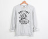 Sorry I Can't Football season - Unisex Adult Fleece Pullover | Black Text