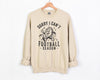 Sorry I Can't Football season - Unisex Adult Fleece Pullover | Black Text