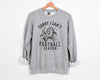 Sorry I Can't Football season - Unisex Adult Fleece Pullover | Black Text
