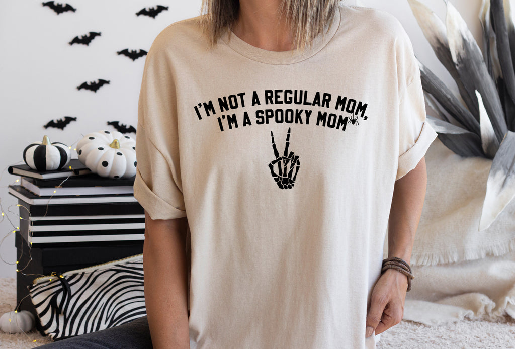 I'm a Spooky Mom - Ivory Comfort Colors Unisex Adult Tee