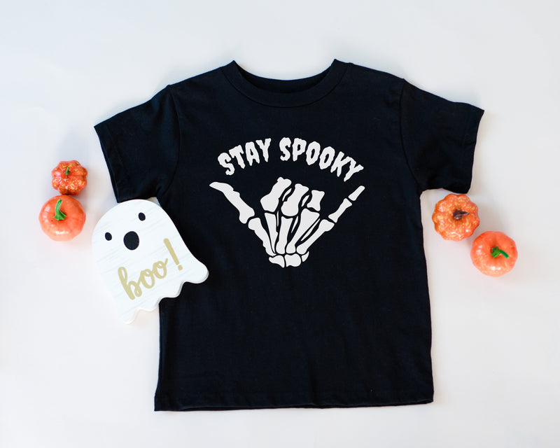 Stay Spooky Skeleton - Kids Halloween Tee