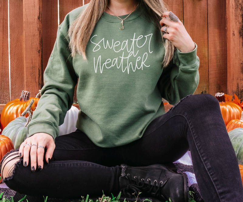 Sweater Weather - Unisex Fleece Sweatshirt
