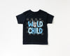 Wild Child - Kids Tee | Blue