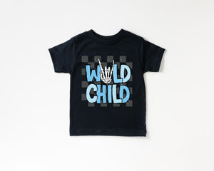 Wild Child - Kids Tee | Blue