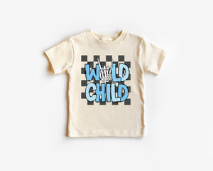 Wild Child - Kids Tee | Blue