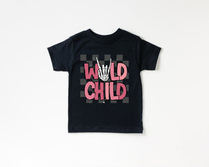 Wild Child - Kids Tee | Pink